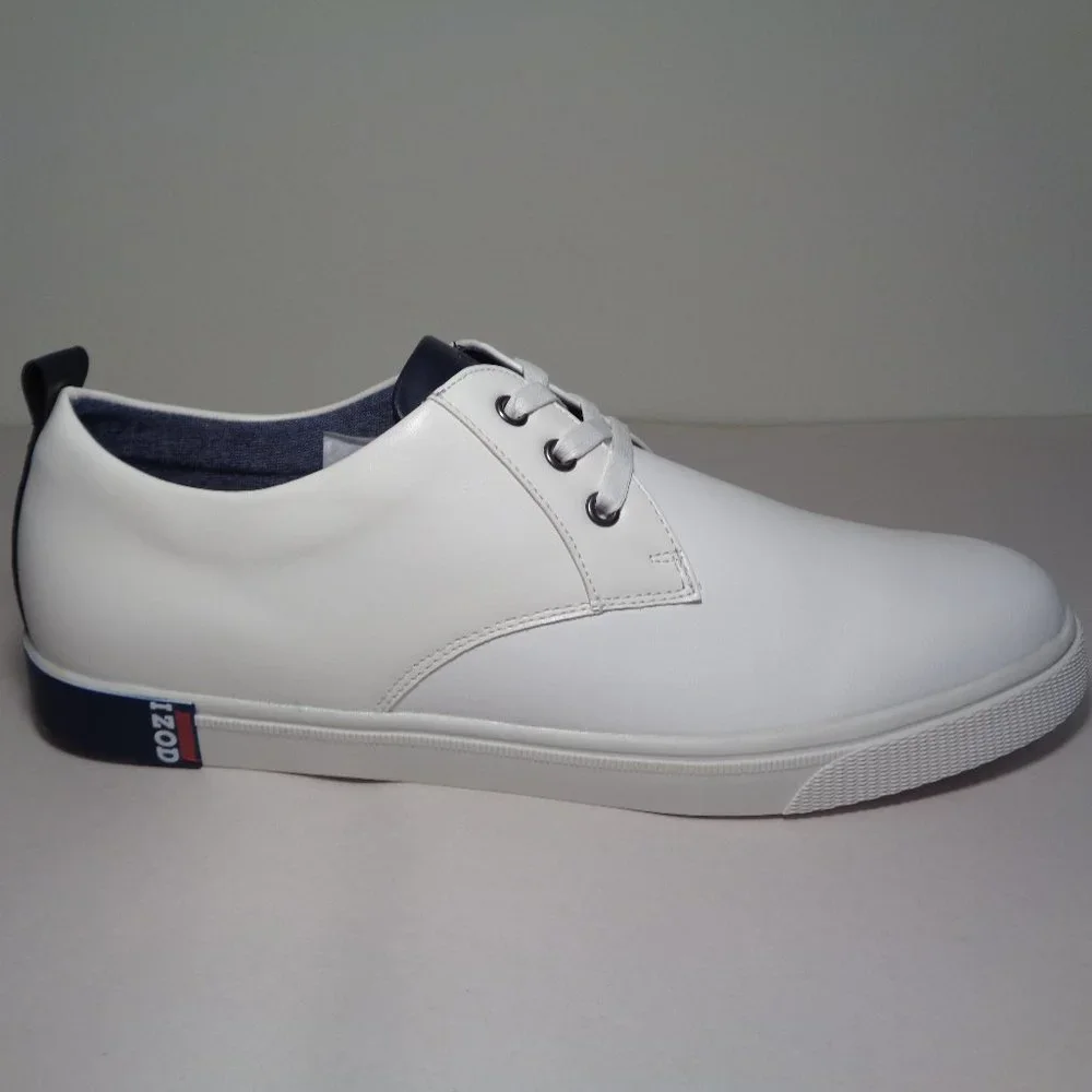 IZOD Size 11 M ISAAC White Sneakers New Men's Shoes